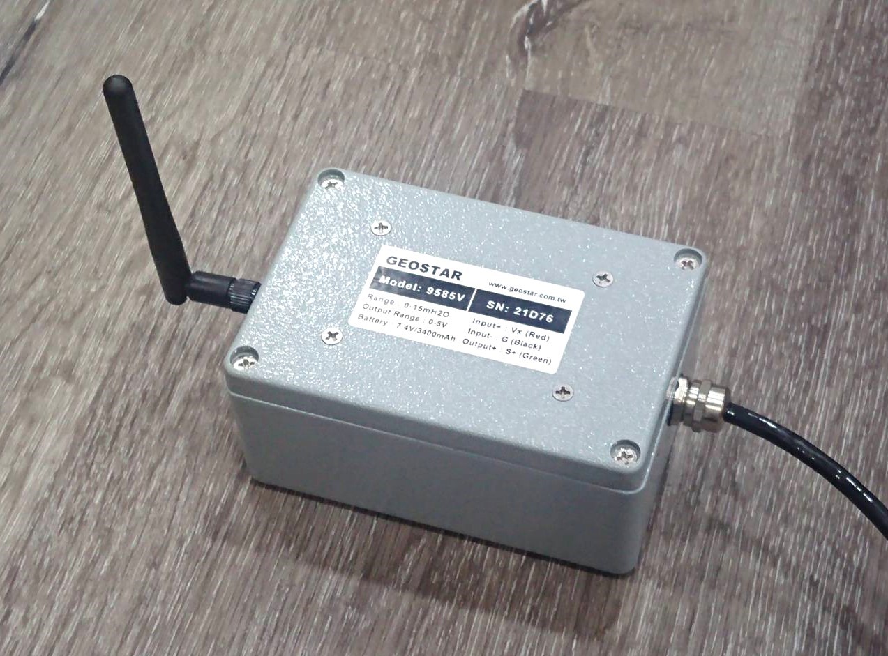 9585 無線自記式水位計(4G LTE)外觀